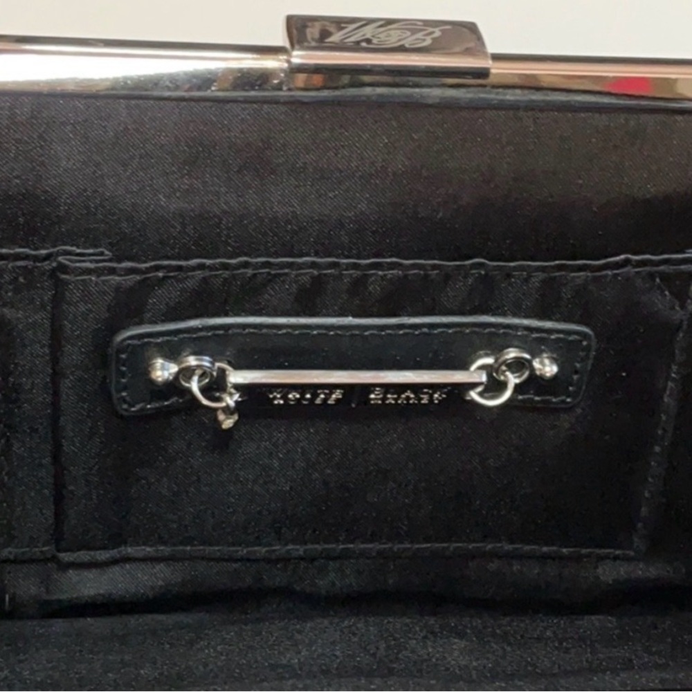 White House Black Market Black Floral Clutch - Picture 13 of 13